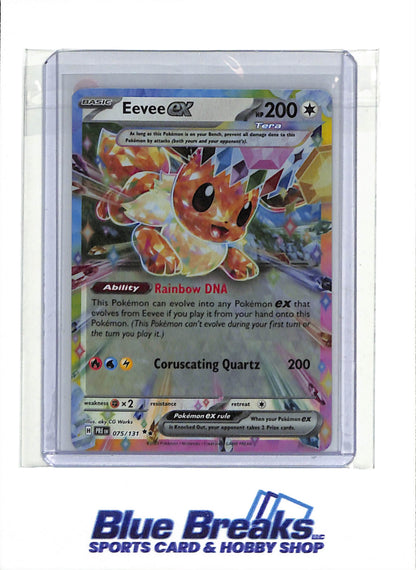 2025 Pokemon - Prismatic Evolutions - Foil - Eevee ex - #075/131