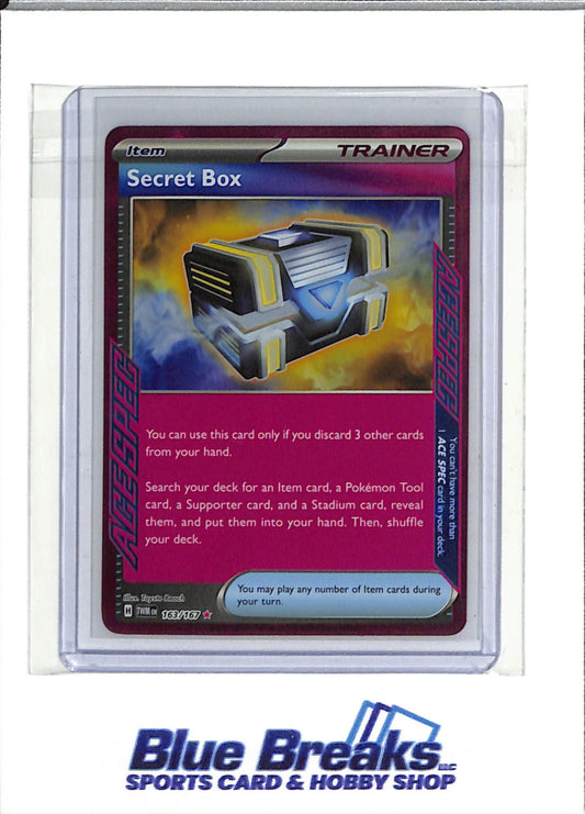 2024 Pokemon - Twilight Masquerade Foil - Secret Box - #163/167 - drop