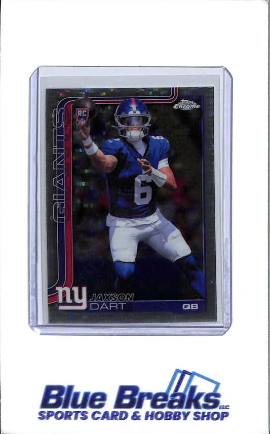 2025 Topps Chrome - Pulsar - Jaxson Dart - Rookie - #306 - New York Giants