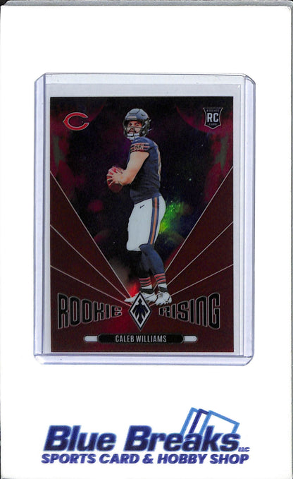 2024 Panini - Phoenix - Rookie Rising - Caleb Williams - Rookie - 77/99 - #RR-CWS - football - Chicago Bears