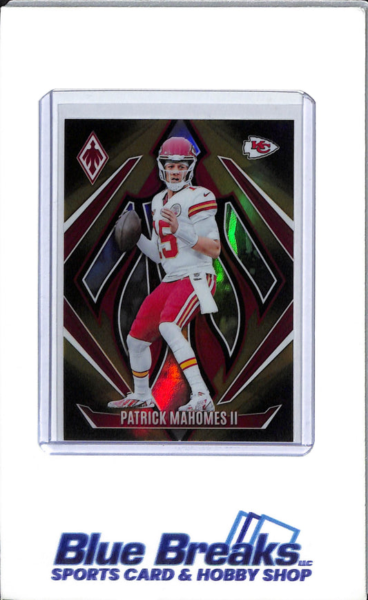 2024 Panini Phoenix - Gold - Patrick Mahomes II - #116 - 121-125 - Football - Kansas City Chiefs - Drop