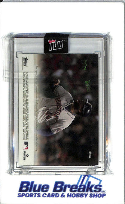 2021 Topps Now - HR Highlights Auto - Yordan Alvarez - #994A - 60-99 - Baseball - Houston Astros - Drop