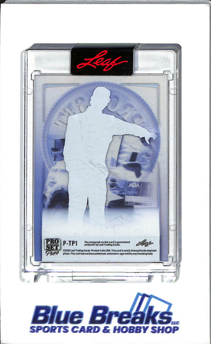 2023 Leaf - Pro Set Pure - Platinum Auto 18-25 - Travis Pastrana - Rasing - Rally - Drop