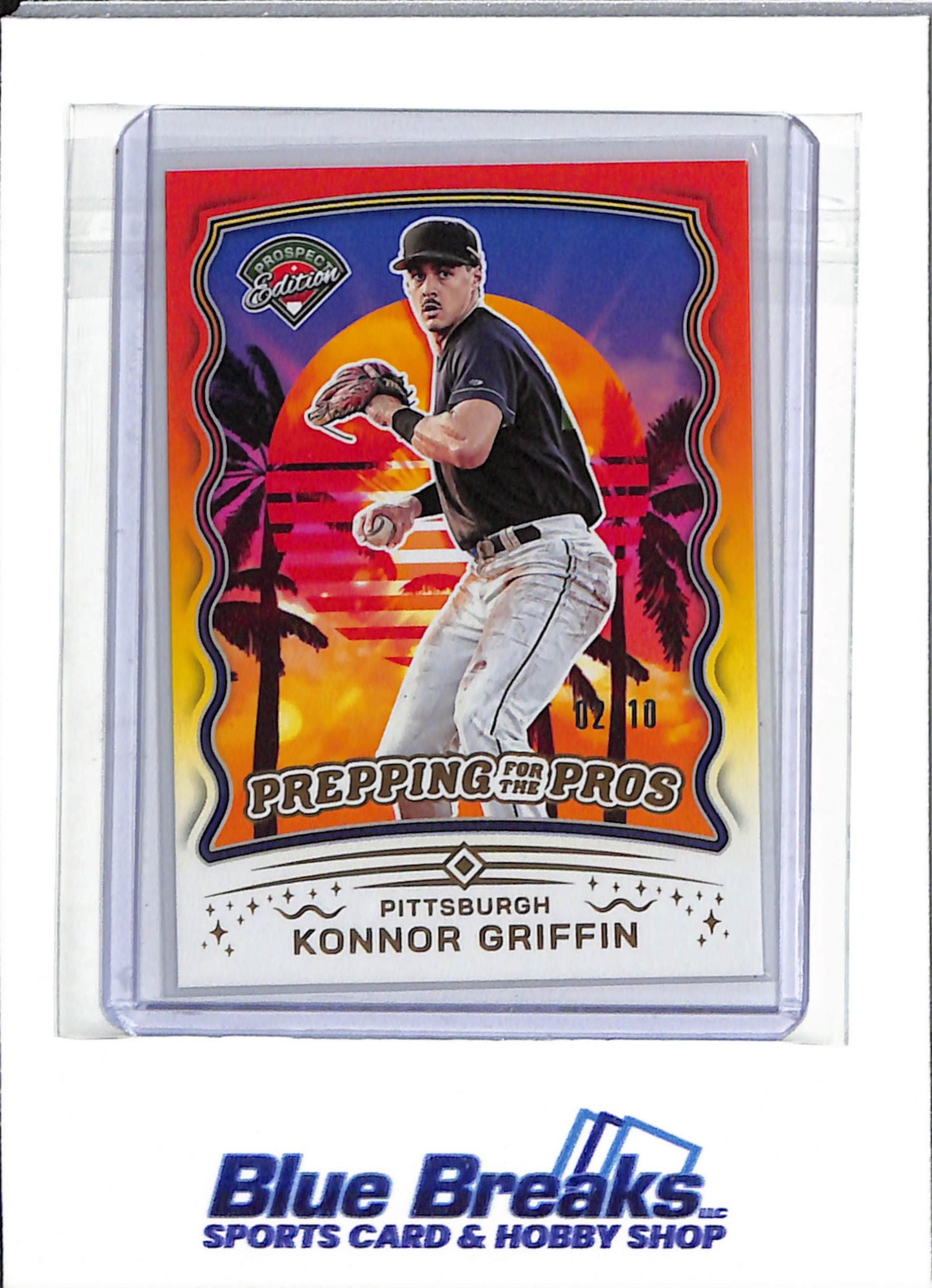 2025 Panini Prospect - Prepping for the Pros - Konnor Griffin - 2/10 - #17 - Baseball - Pirates - drop
