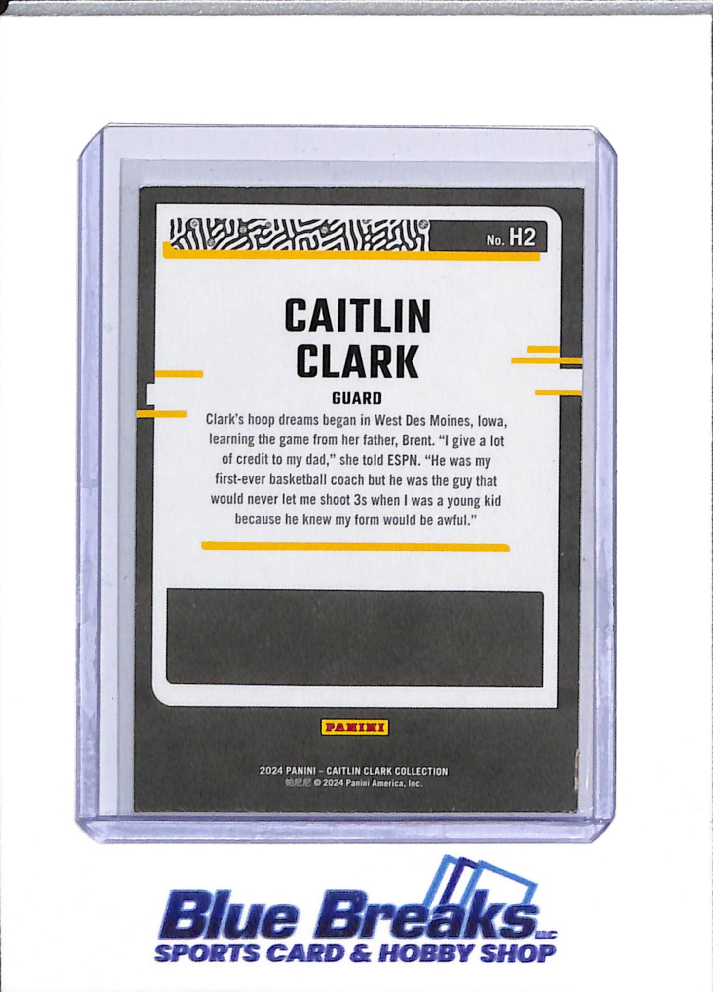 2024 Panini - Donruss - Set of 15 - Caitlin Clark - #H1 -H15 - Basketball - Hawkeyes - drop