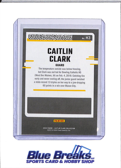 2024 Panini - Donruss - Set of 15 - Caitlin Clark - #H1 -H15 - Basketball - Hawkeyes - drop