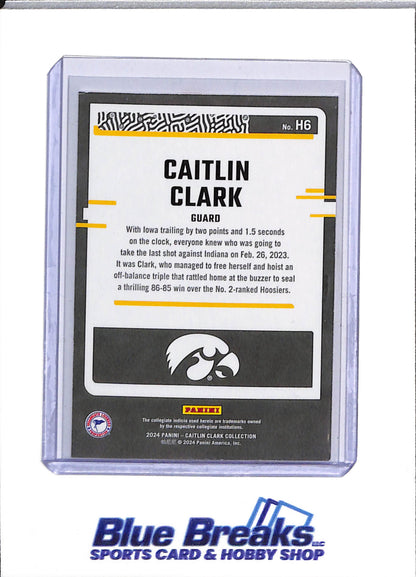 2024 Panini - Donruss - Set of 15 - Caitlin Clark - #H1 -H15 - Basketball - Hawkeyes - drop