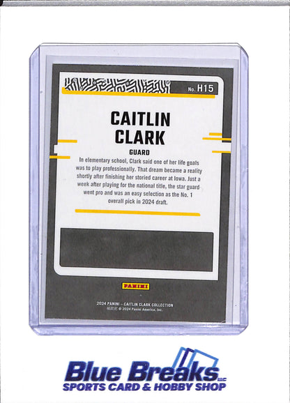 2024 Panini - Donruss - Set of 15 - Caitlin Clark - #H1 -H15 - Basketball - Hawkeyes - drop