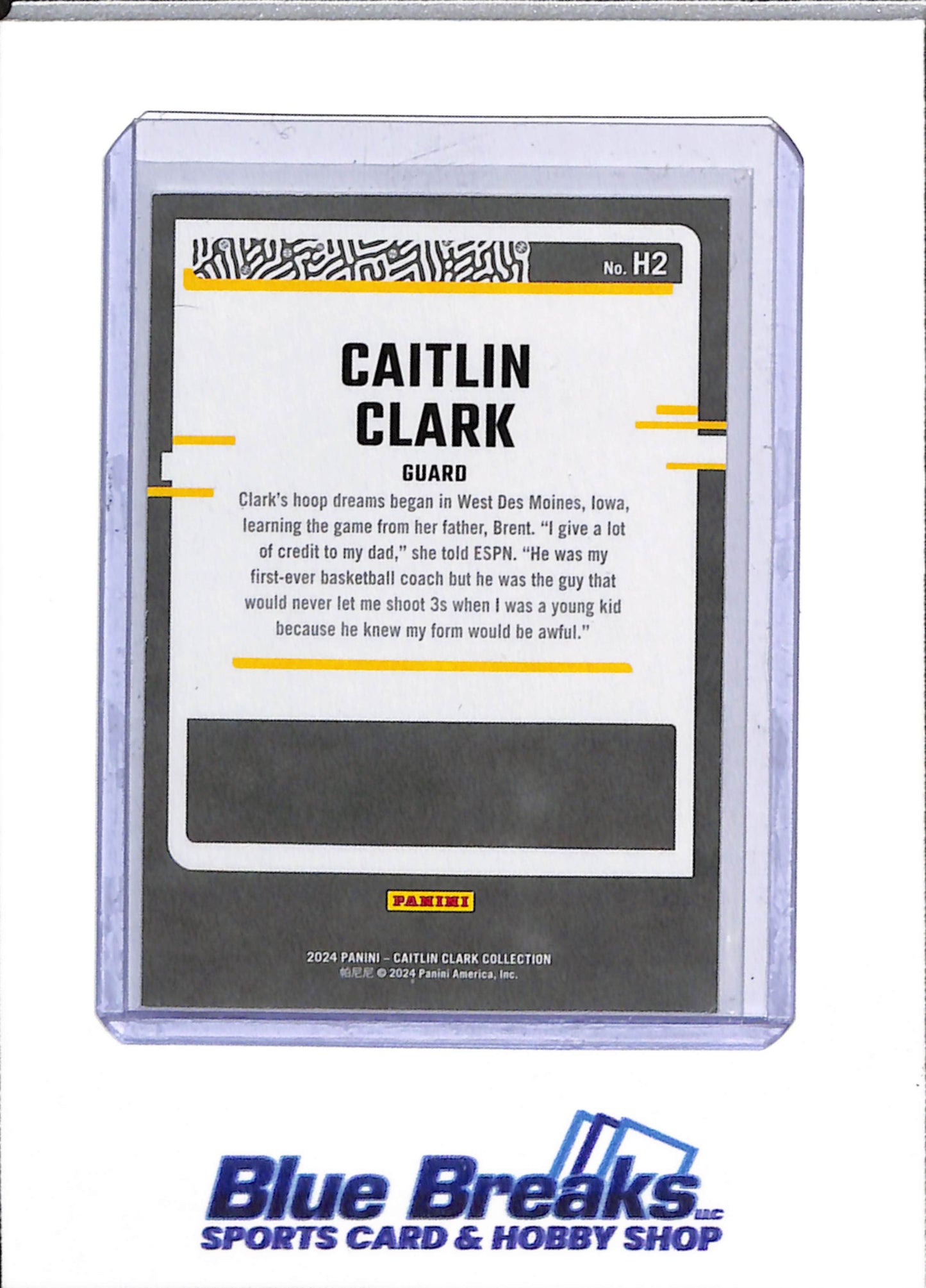 2024 Panini - Donruss - Set of 15 - Caitlin Clark - #H1 -H15 - Basketball - Hawkeyes - drop
