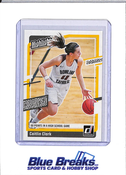 2024 Panini - Donruss - Set of 15 - Caitlin Clark - #H1 -H15 - Basketball - Hawkeyes - drop