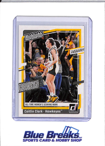 2024 Panini - Donruss - Set of 15 - Caitlin Clark - #H1 -H15 - Basketball - Hawkeyes - drop