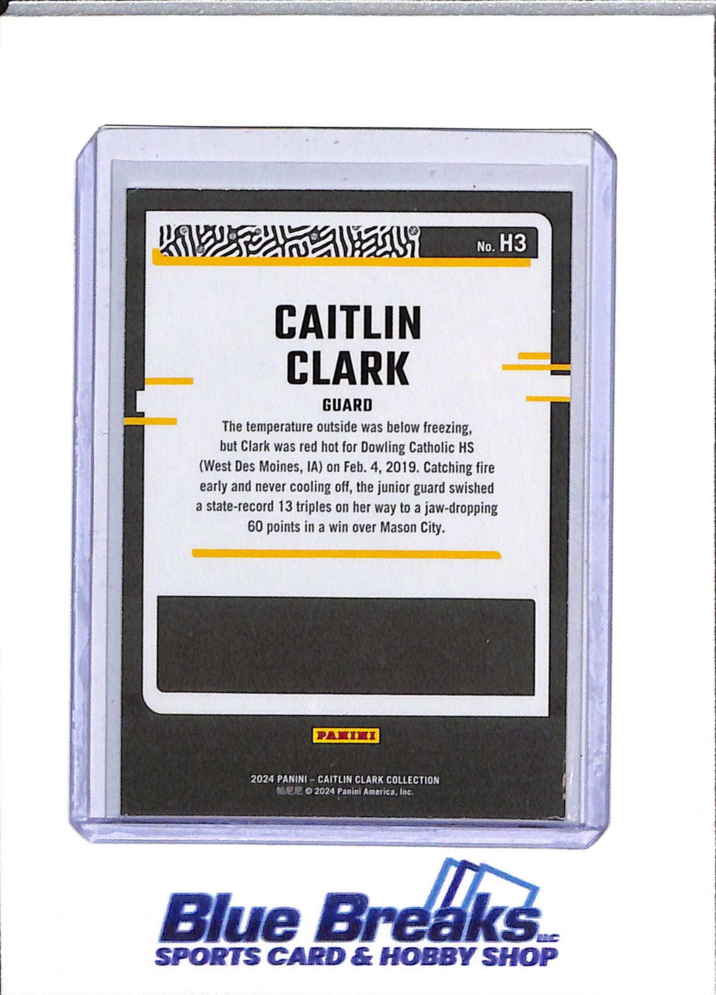 2024 Panini - Donruss - Set of 15 - Caitlin Clark - #H1 -H15 - Basketball - Hawkeyes - drop