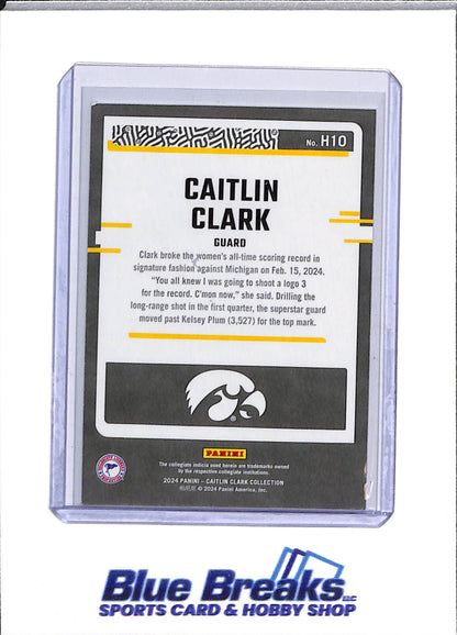 2024 Panini - Donruss - Set of 15 - Caitlin Clark - #H1 -H15 - Basketball - Hawkeyes - drop