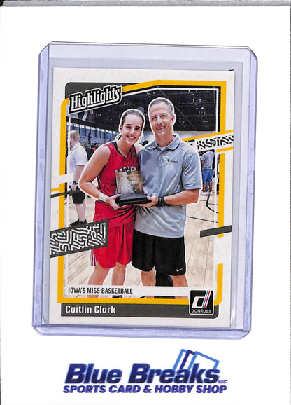 2024 Panini - Donruss - Set of 15 - Caitlin Clark - #H1 -H15 - Basketball - Hawkeyes - drop
