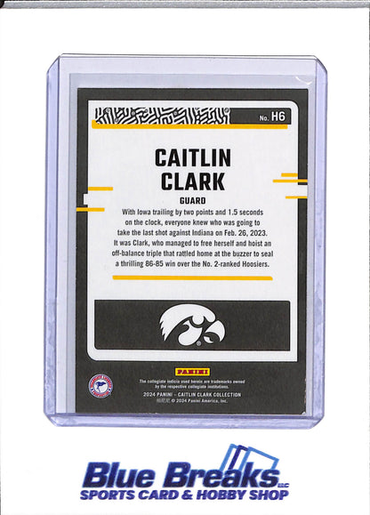 2024 Panini - Donruss - Set of 15 - Caitlin Clark - #H1 -H15 - Basketball - Hawkeyes - drop