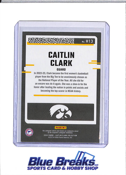2024 Panini - Donruss - Set of 15 - Caitlin Clark - #H1 -H15 - Basketball - Hawkeyes - drop