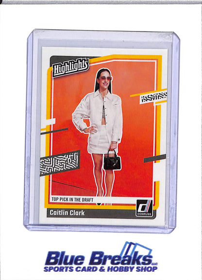 2024 Panini - Donruss - Set of 15 - Caitlin Clark - #H1 -H15 - Basketball - Hawkeyes - drop