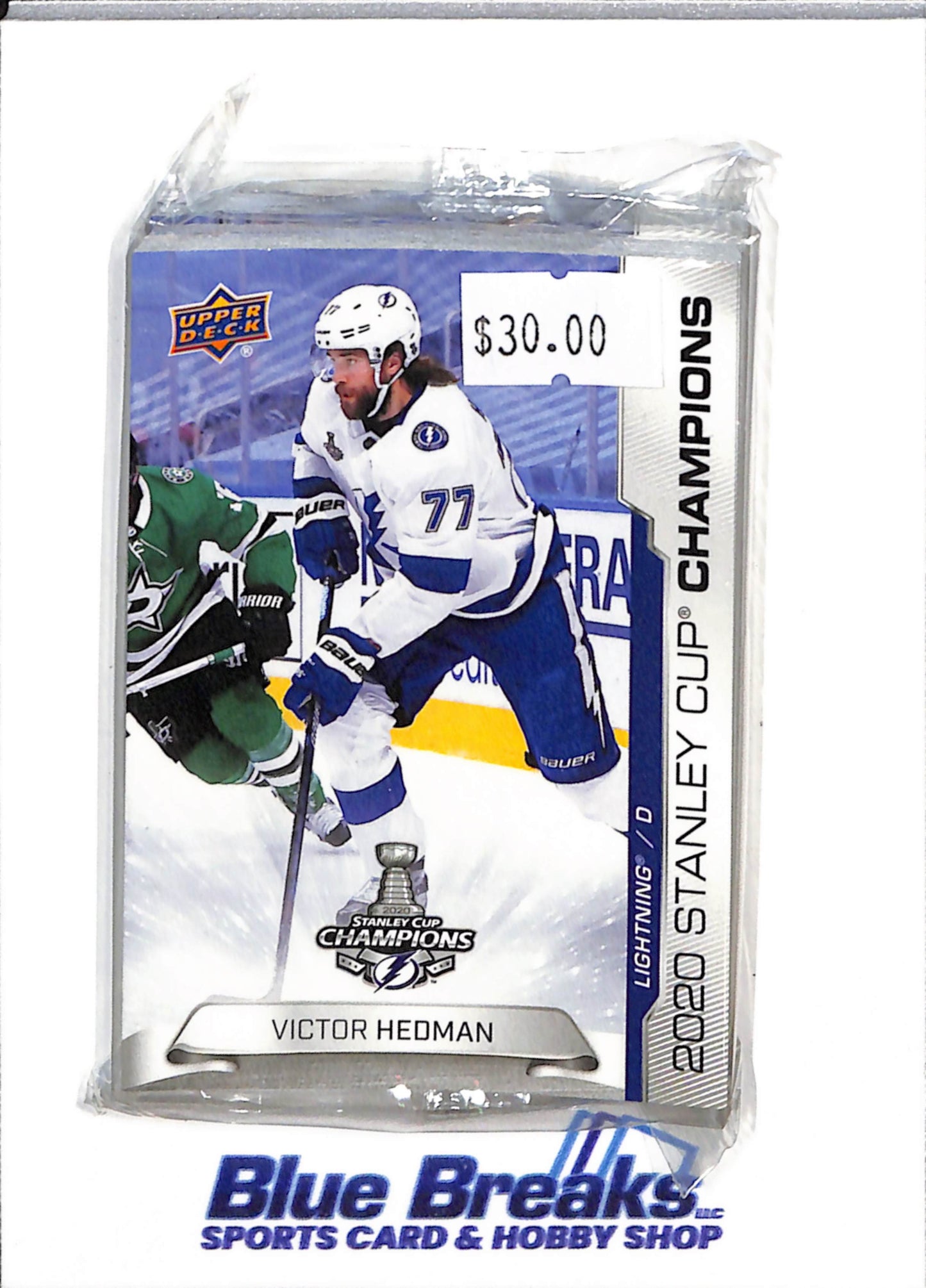 2020 Upper Deck - Stanley Cup Champions - Sealed Package - Ice Hockey - Lightning - drop