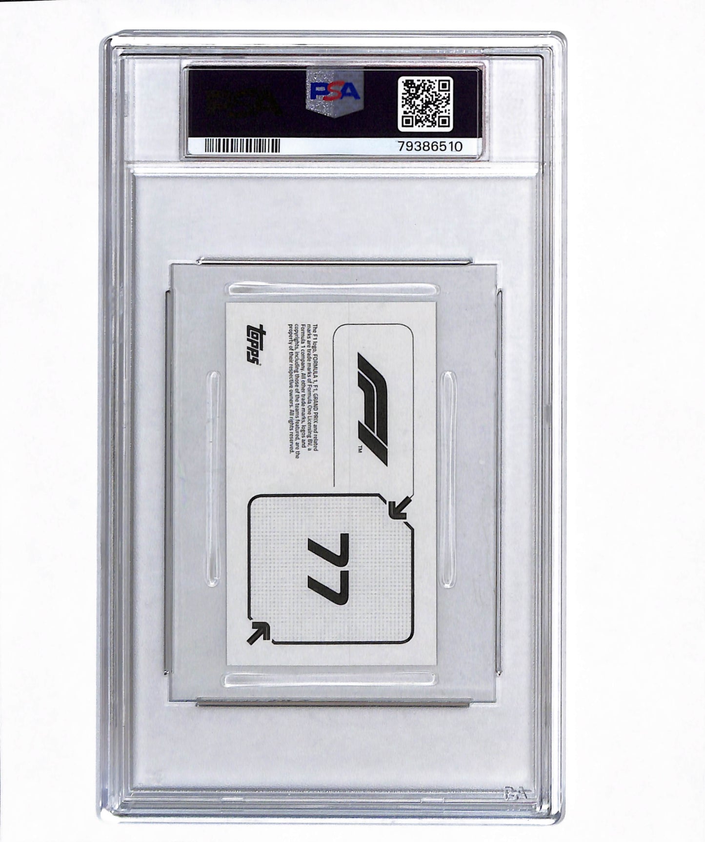 2020 Topps - Formula 1 - Stickers - Lando Norris - PSA9 - #77 - Racing - Grand Prix - McLaren - drop
