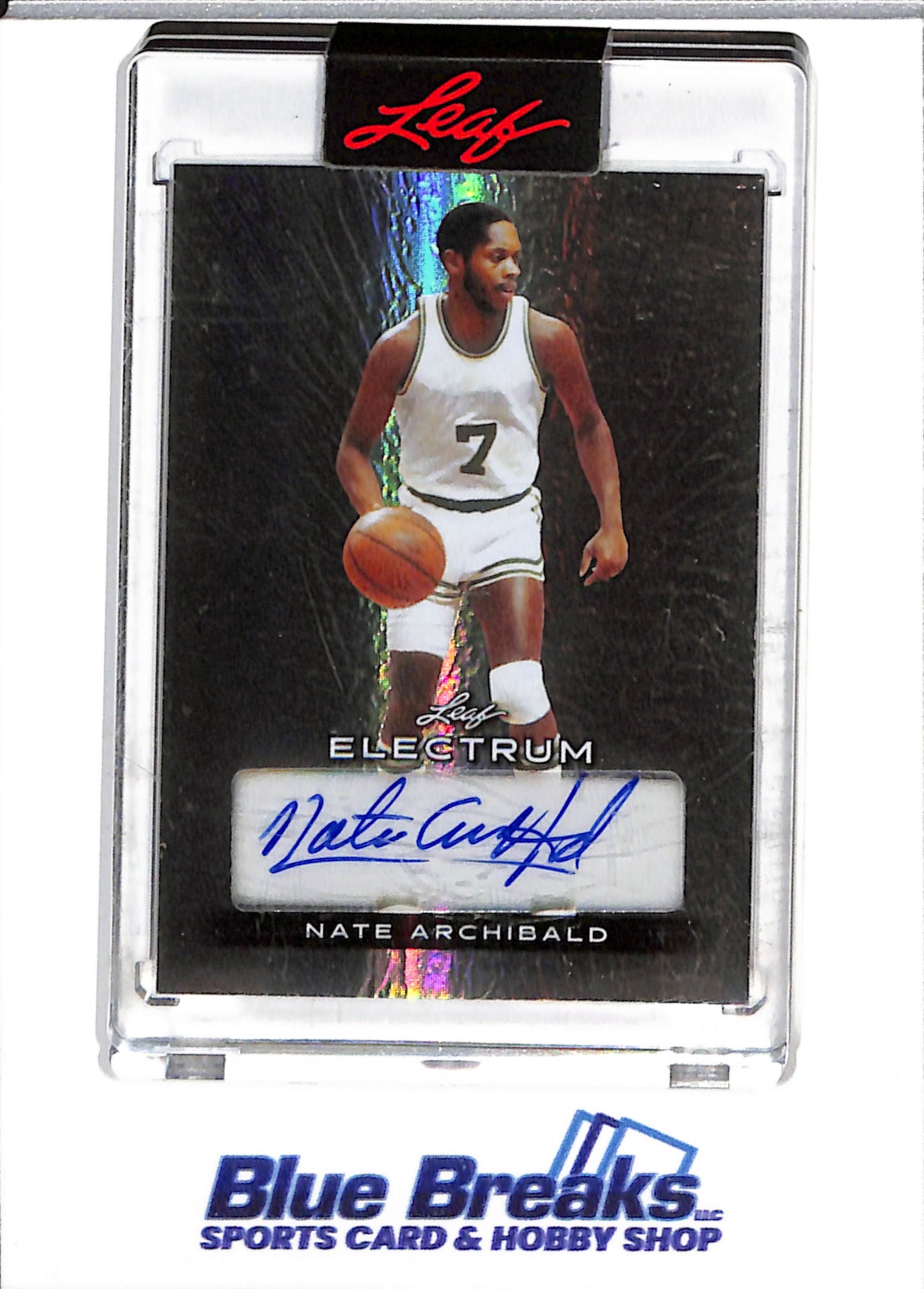 2024 Leaf - Electrum - Silver Auto - Nate Archibald - #BA-NA1 - Basketball - Celtics - drop