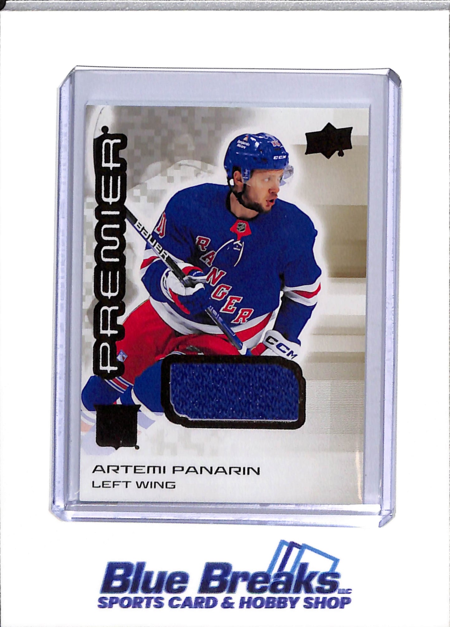 2024-25 Upper Deck - Premier - Relic - Artemi Panarin - #27 - Ice Hockey - Rangers - drop