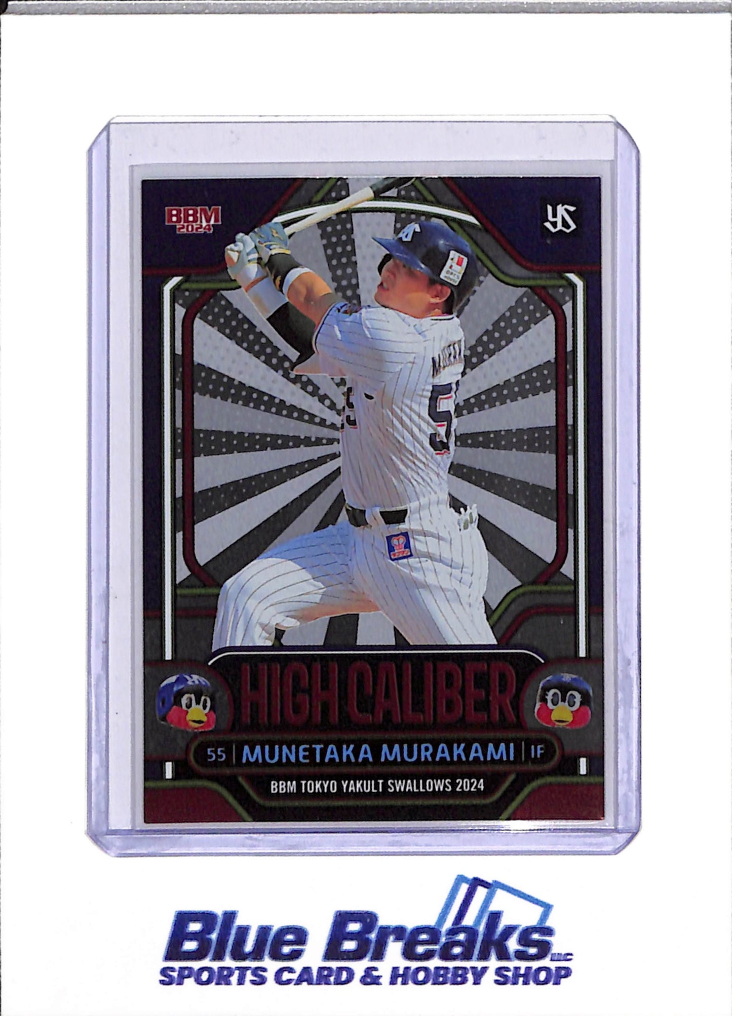 2024 BBM - High Caliber - Foil - Munetaka Murakami - #HC7 - Baseball - Swallows - drop