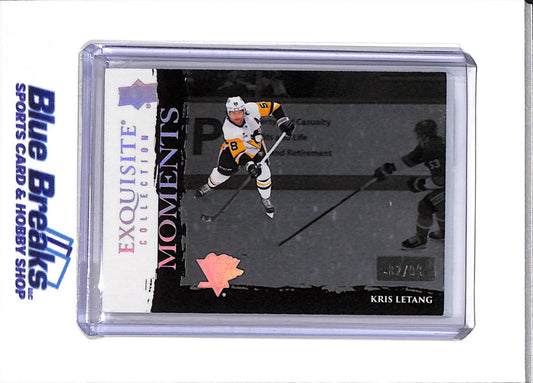 2024 Upper Deck - Exquisite Collections Moments - Kris Letang - 82/99 - #M-KL - Ice Hockey - Penguins