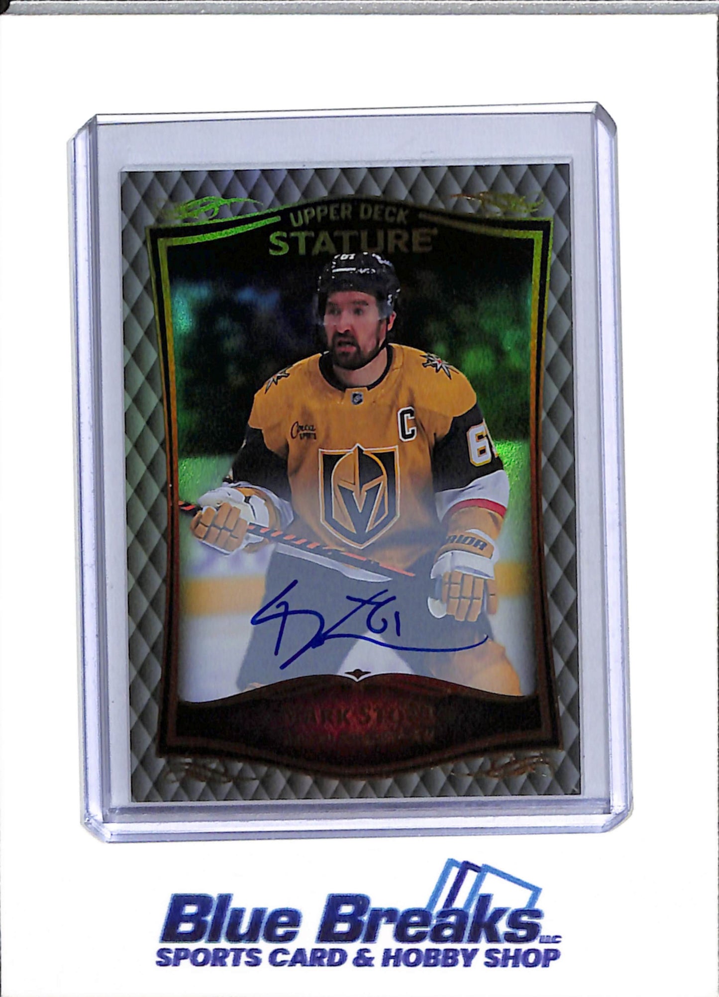 2023-24 Upper Deck - Stature Hockey - Auto - Mark Stone - #10 - Ice Hockey - Knights - drop