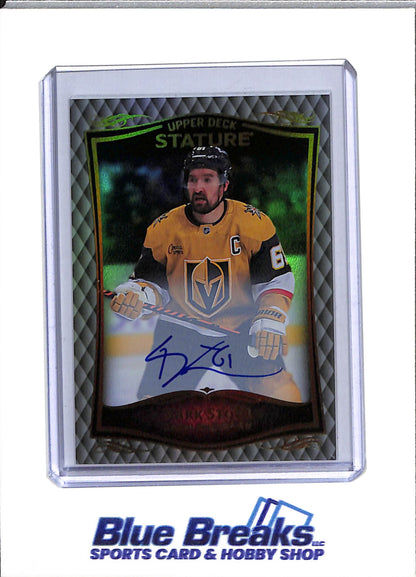 2023-24 Upper Deck - Stature Hockey - Auto - Mark Stone - #10 - Ice Hockey - Knights - drop