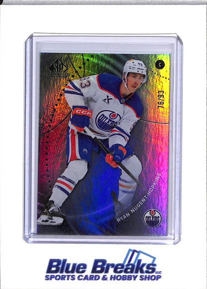 2025-26 Upper Deck - Game Used Edition - Rainbow - Ryan Nugent-Hopkins - 76/93 - #126 - Ice Hockey - Oilers - drop