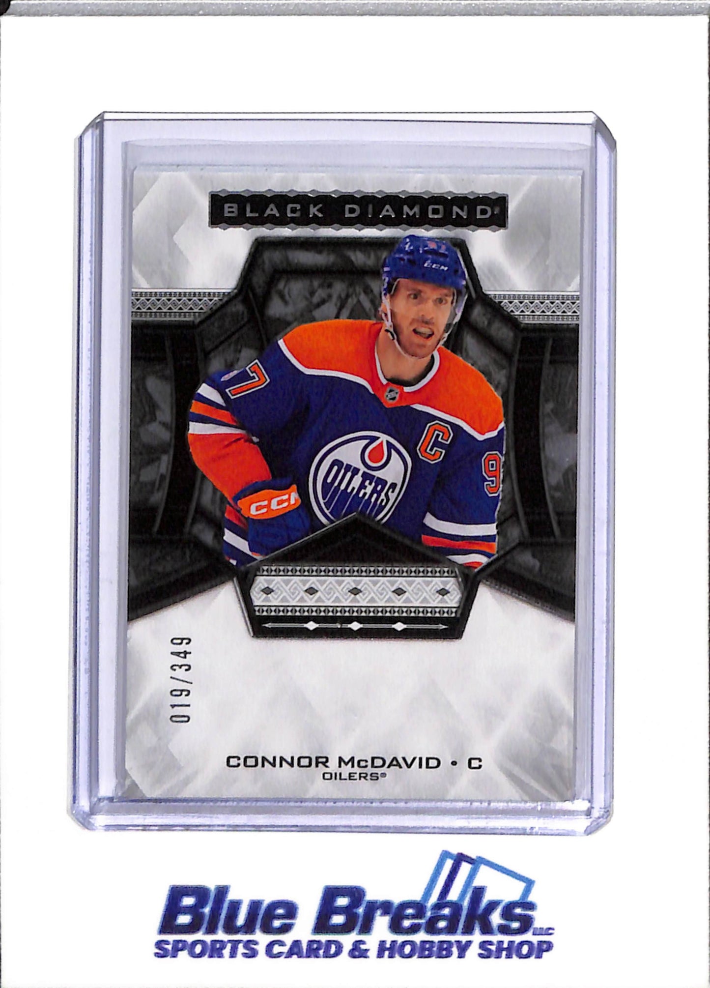 2024-25 Upper Deck - Black Diamond - Connor McDavid - 019/349 - #BDB-MD - Ice Hockey - Oilers - drop