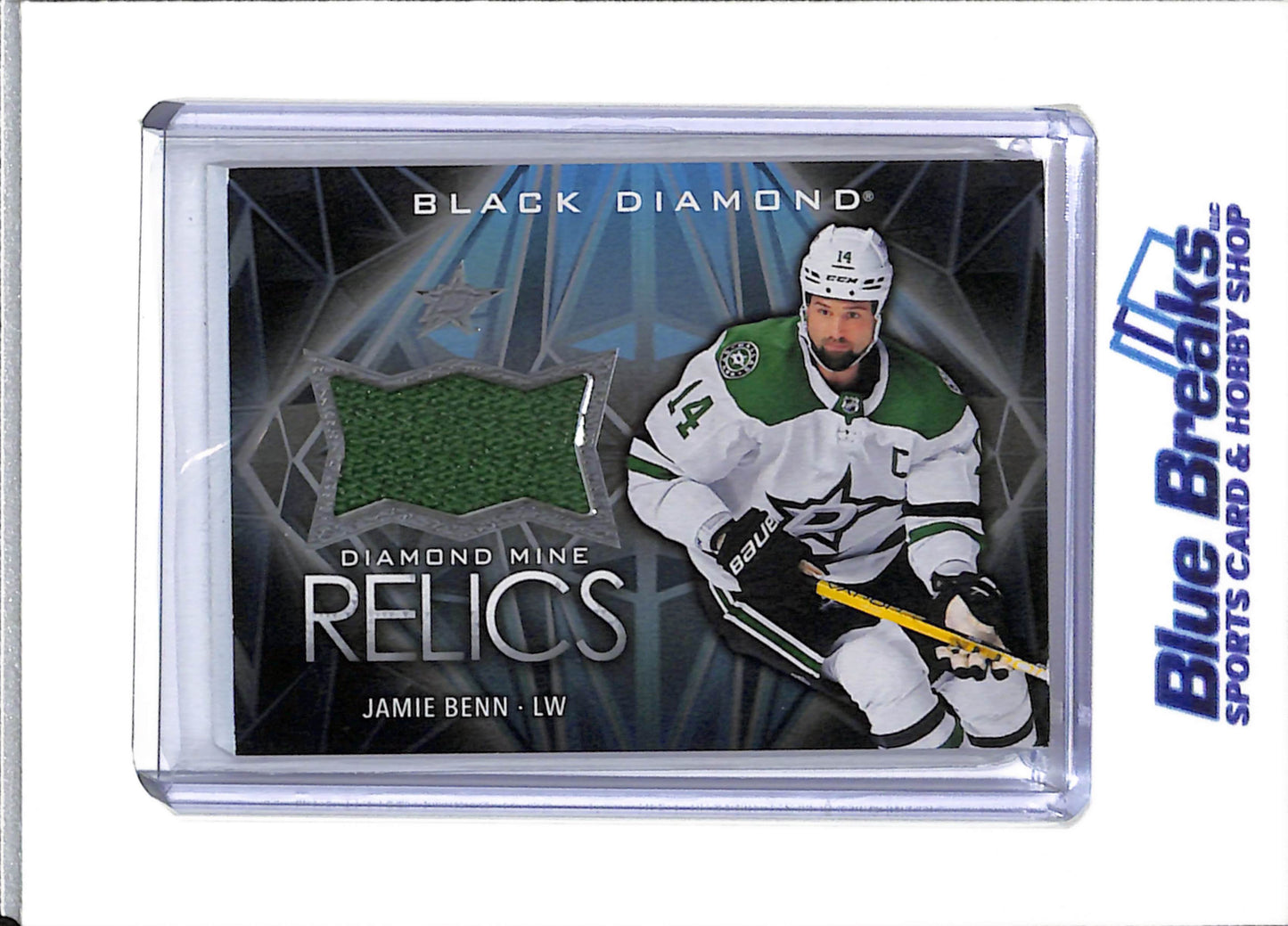 2024-25 Upper Deck - Black Diamond - Diamond Mine Relics - Jamie Benn - #DMR-BE - Ice Hockey - Stars - drop