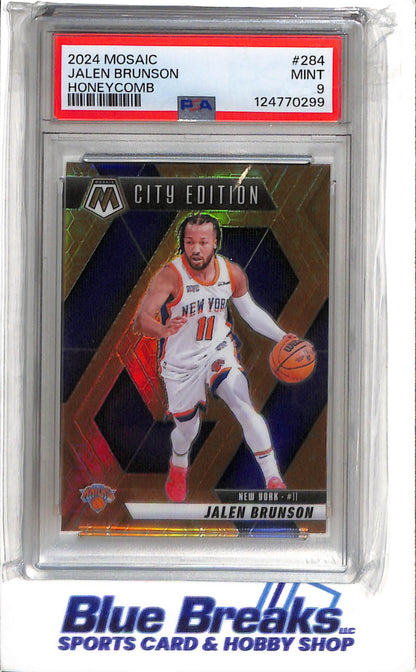 2024 Panini - Mosaic City Edition - Honeycomb - Jalen Brunson - #284 - Basketball - Knicks - drop