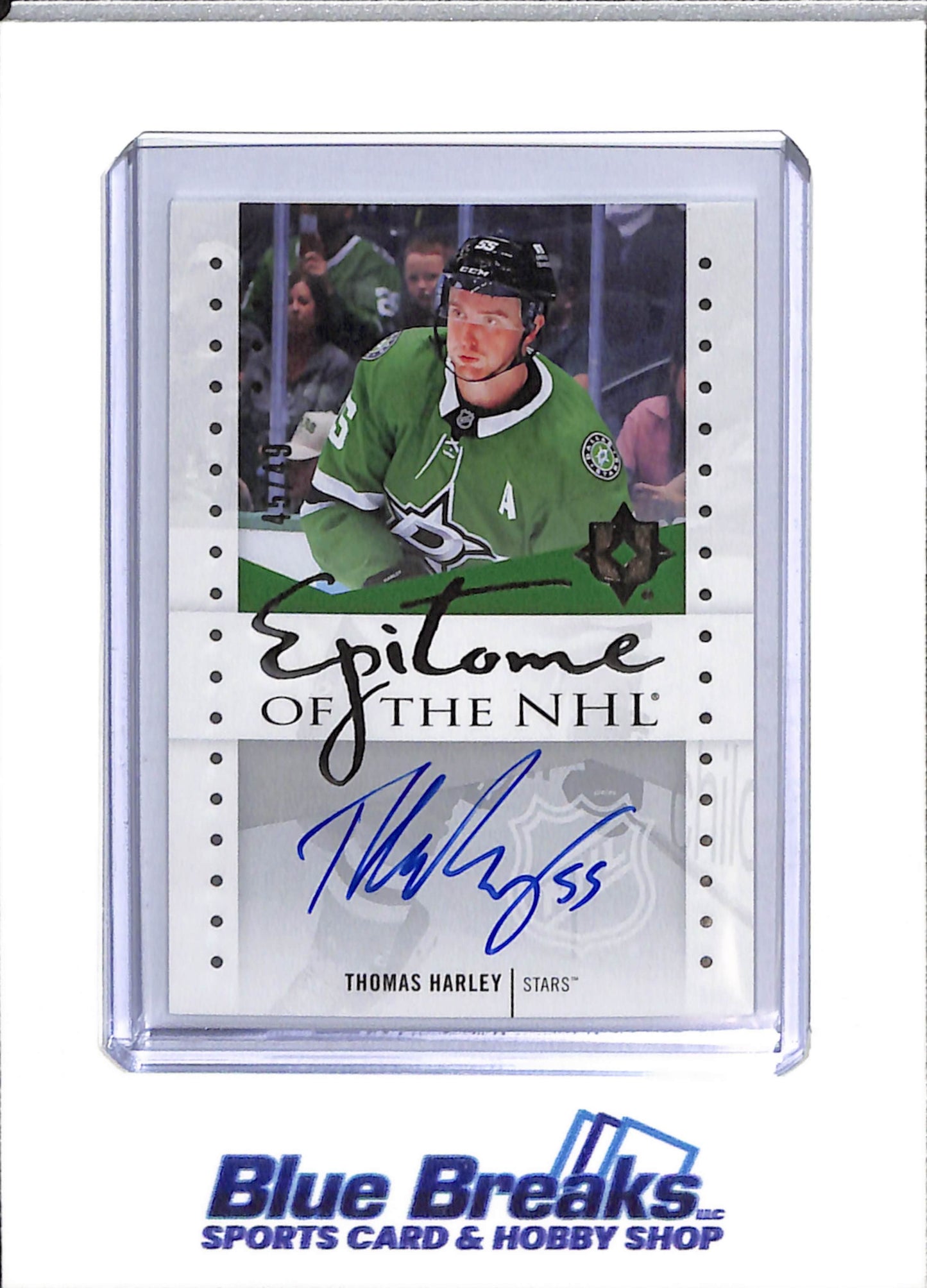 2024-25 Upper Deck - Epitome Auto - Thomas Harley - 45/49 - #NHL-TH - Ice Hockey - Stars - drop