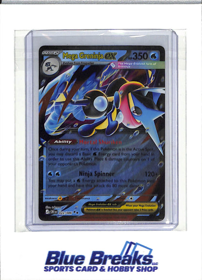 2026 Pokemon - Chaos Rising - Foil - Mega Greninja ex - #022/086 - drop