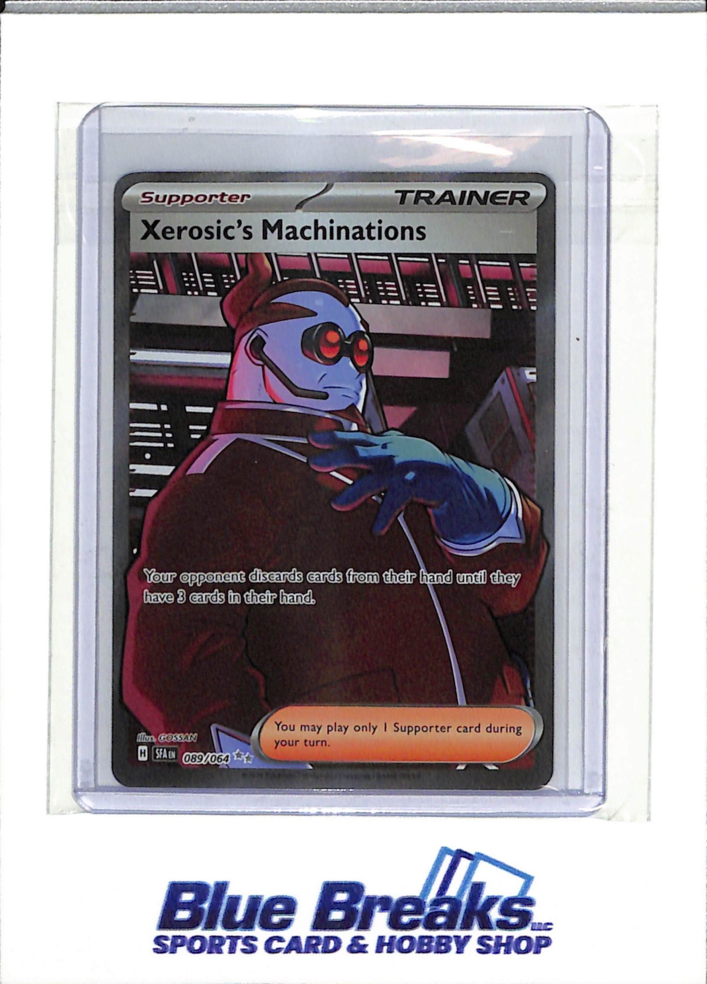 2024 Pokemon - Scarlet and Violet - Shrouded Fable - Foil - Xerosic's Machinations - #089/064 - drop