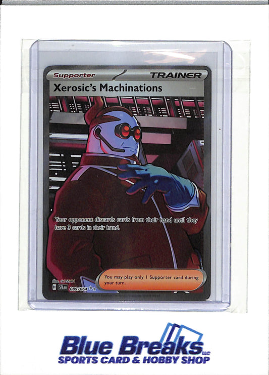 2024 Pokemon - Scarlet and Violet - Shrouded Fable - Foil - Xerosic's Machinations - #089/064 - drop