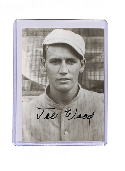 1923-24 Exhibits - American League - Smoky Joe Wood - American League - drop