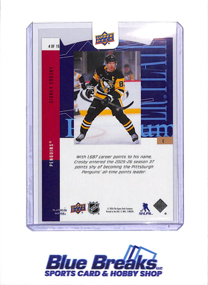 2026 Upper Deck - Platinum Power - Full Set - #1 through 15 - drop
