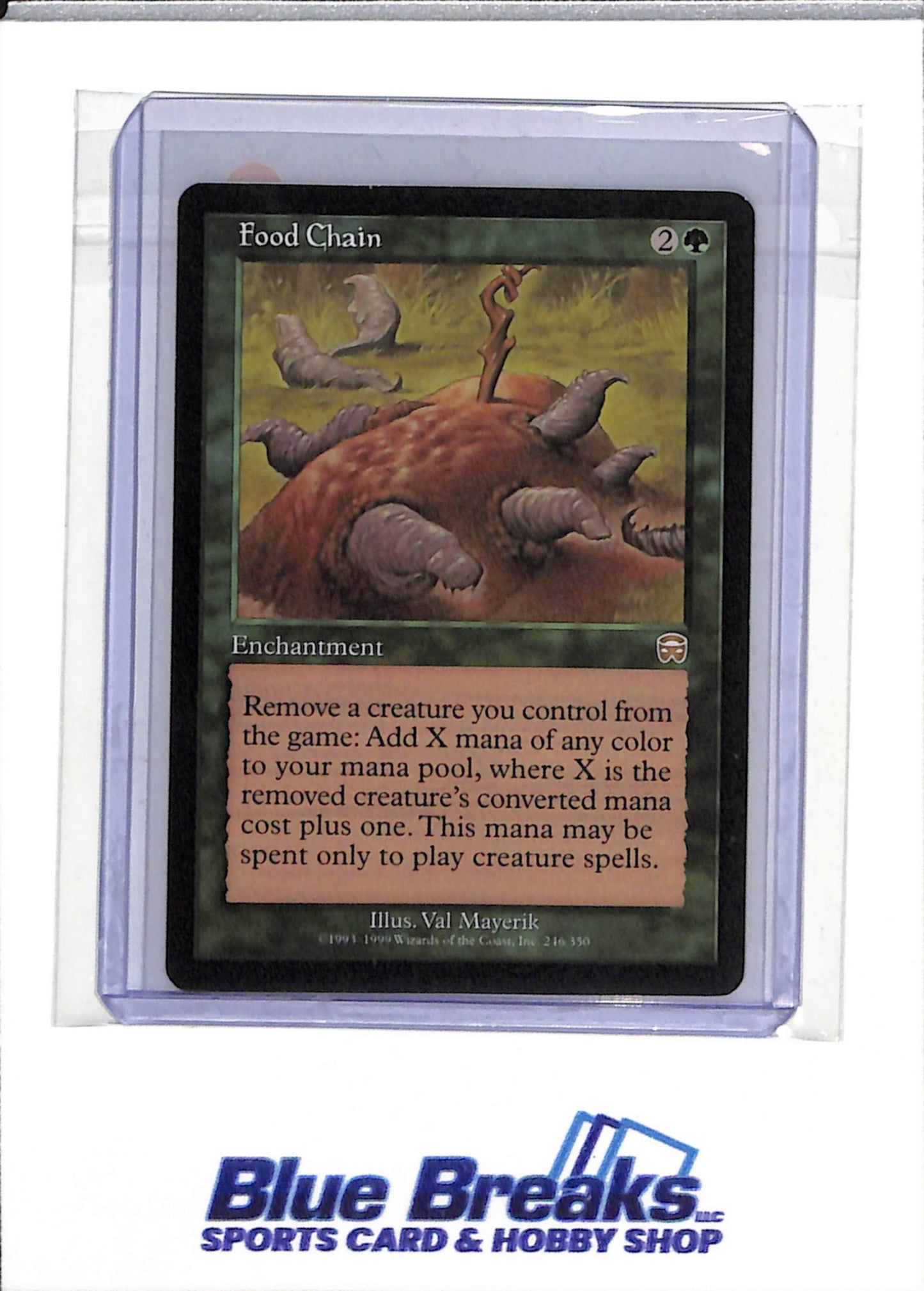 1993-99 Magic the Gathering - Wizards of the Coast - Food Chain - #246 - drop