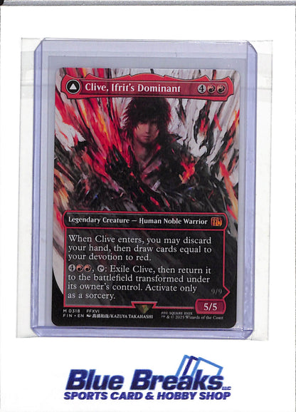 2025 Magic the Gathering - Wizards of the Coast - Clive, Ifrit's Dominant - 5/5 - #0318 - drop