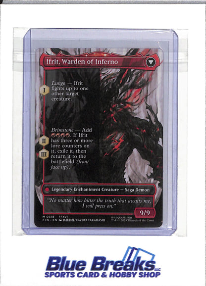 2025 Magic the Gathering - Wizards of the Coast - Clive, Ifrit's Dominant - 5/5 - #0318 - drop