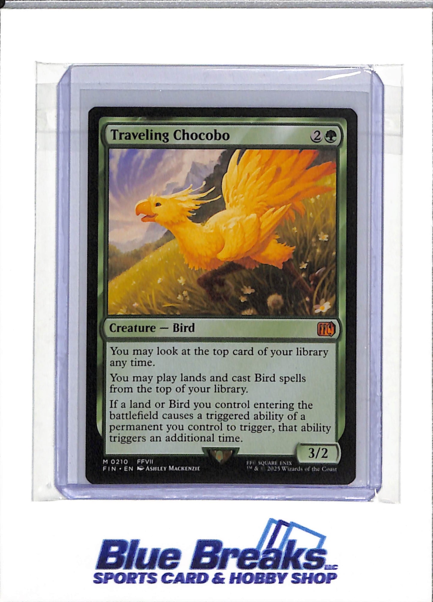 2025 Magic the Gathering - Wizards of the Coast - Traveling Chocobo - 3/2 - #0210 - drop