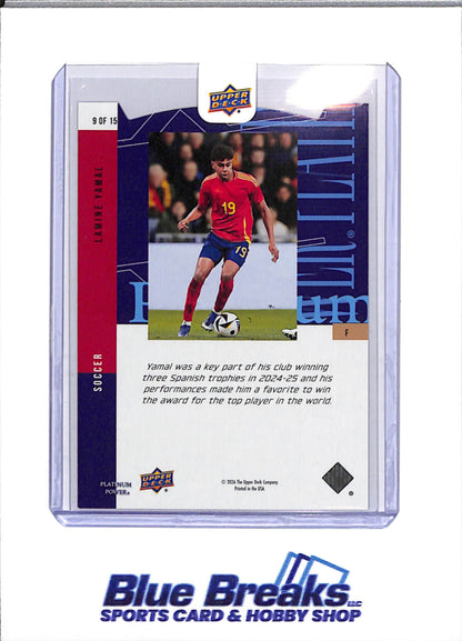 2026 Upper Deck - Platinum Power - Full Set - #1 through 15 - drop