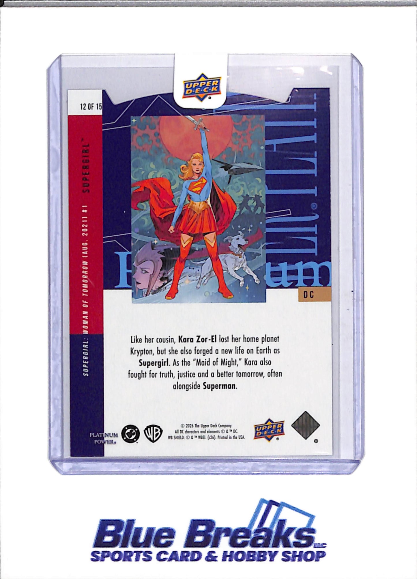 2026 Upper Deck - Platinum Power - Full Set - #1 through 15 - drop