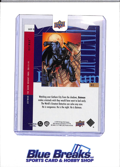 2026 Upper Deck - Platinum Power - Full Set - #1 through 15 - drop