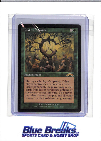 1993-98 Magic the Gathering - Wizards of the Coast - Oath of Druids - #115 - drop