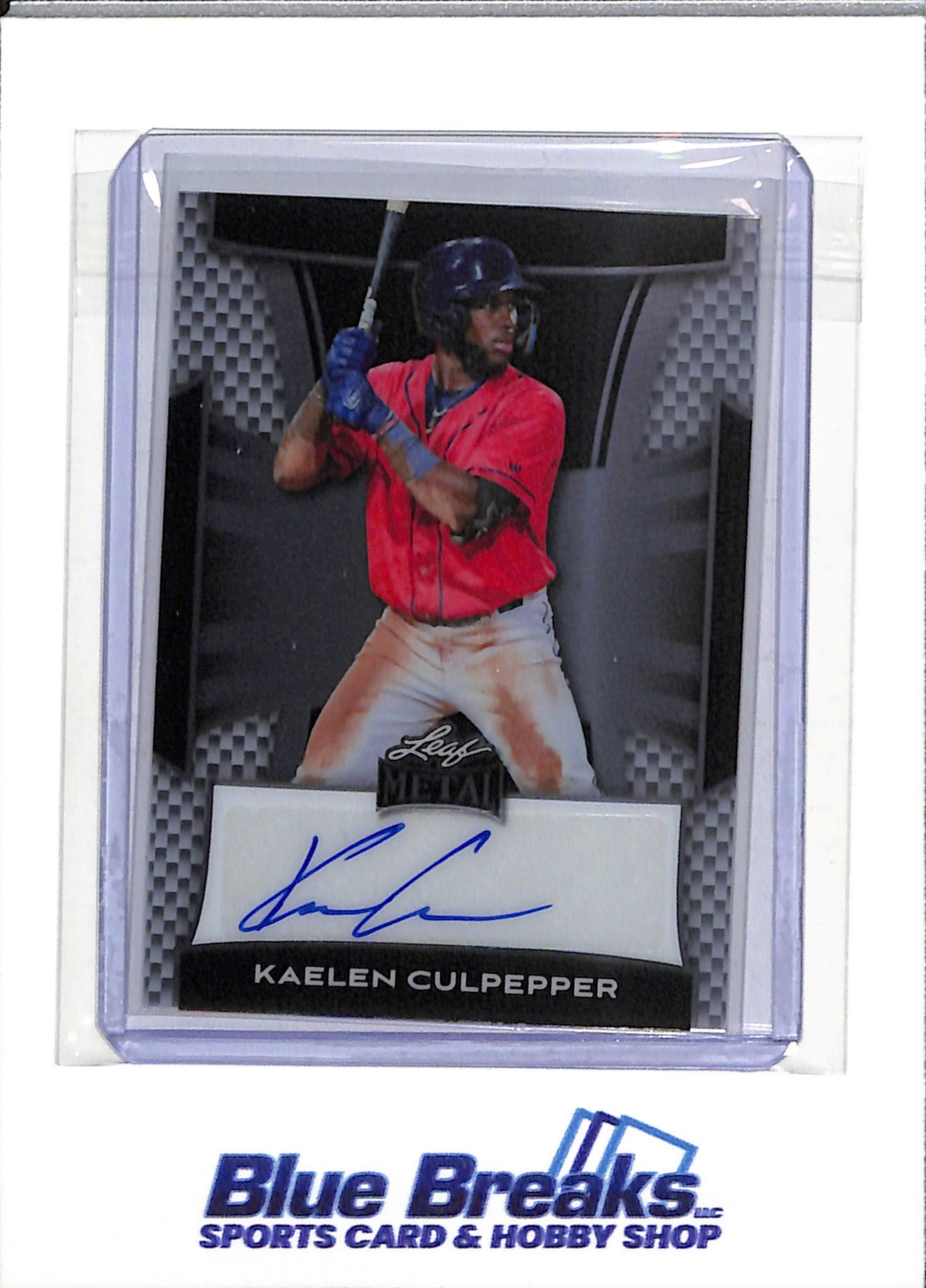 2025 Leaf Metal - Silver - Auto - Kaelen Culpepper - 21/49 - #BA-KC3 - Baseball - Twins - drop