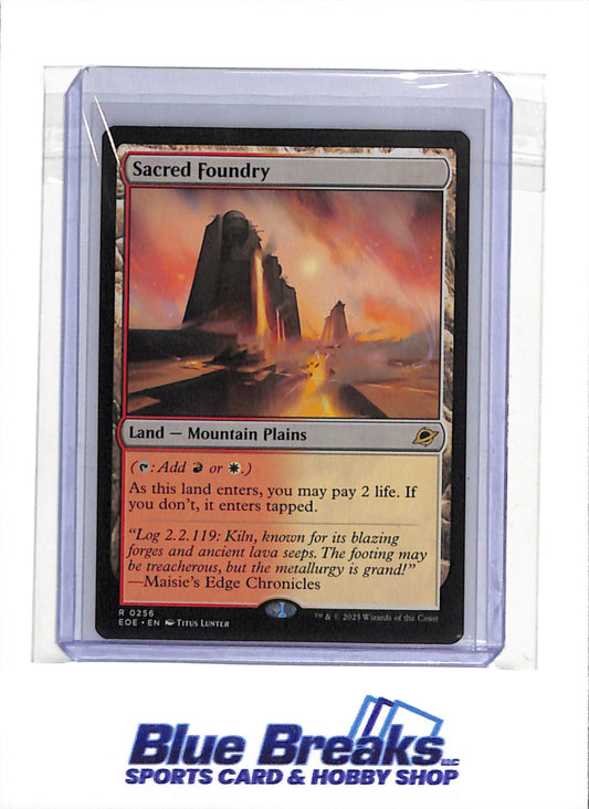 2025 Magic the Gathering - Wizards of the Coast - Sacred Foundry - #0256 - drop