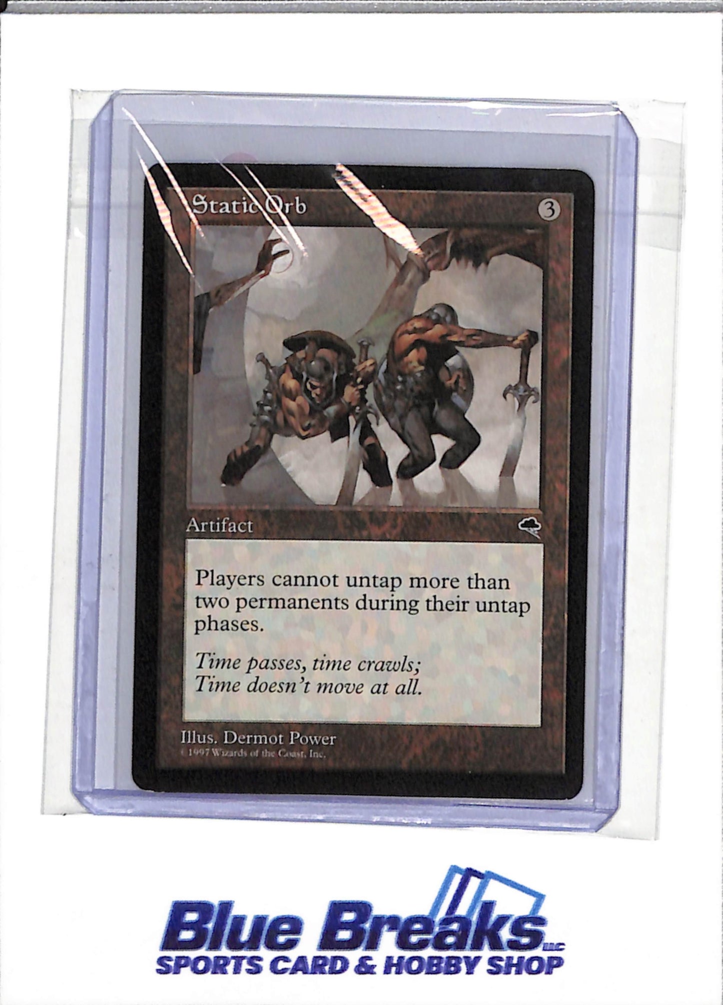 1997 Magic the Gathering - Wizards of the Coast - Static Orb - drop